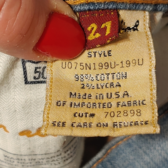 7 For All Mankind Women's Light Wash Bootcut Jeans 27 - Picture 10 of 10